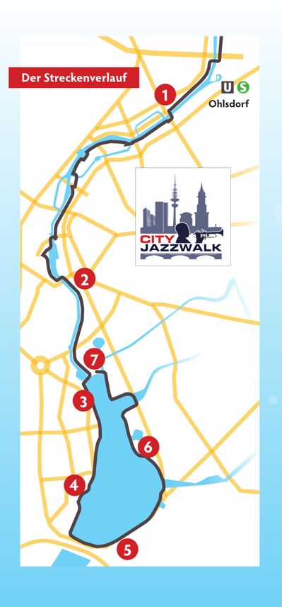 City_Jazzwalk Übersichtskarte